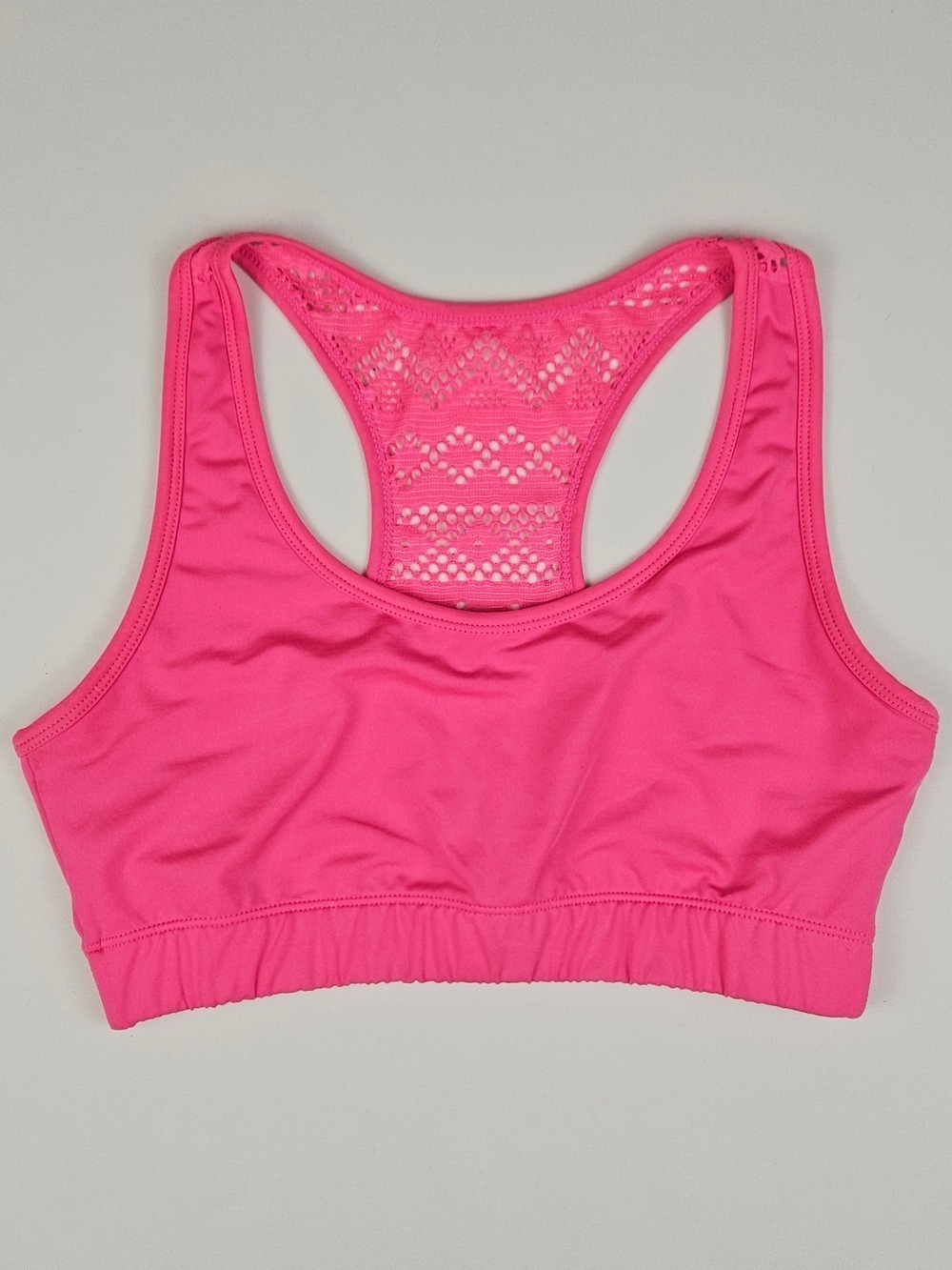 5/$25 Zyia Active Hot Pink Bomber Sports Bra Medium
